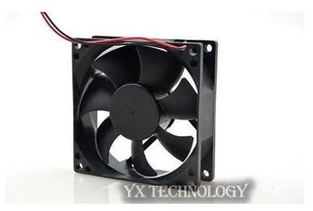 Alt view image 3 of 3 - New Original 80*80*25MM 8CM DS08025B12U 12V 0.70A double ball-bearing computer cooling fan