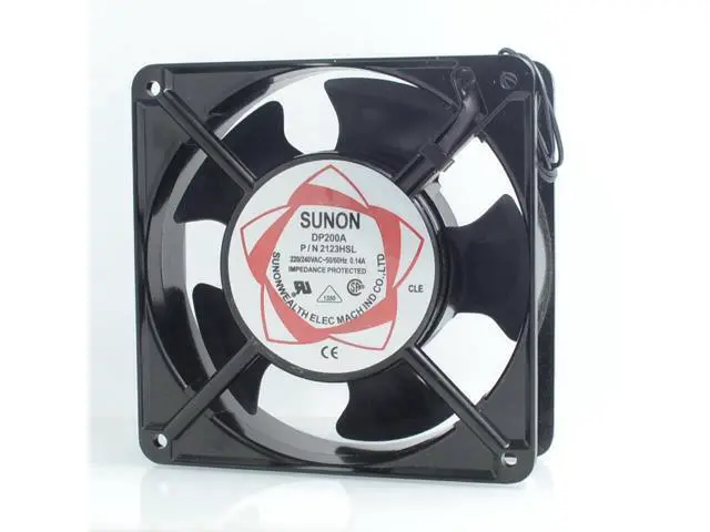 Alt view image 2 of 6 - cabinet cooling fan DP200A P \/ N 2123HSL 220V 0.14A Axial Fans 120 * 120 * 38mm