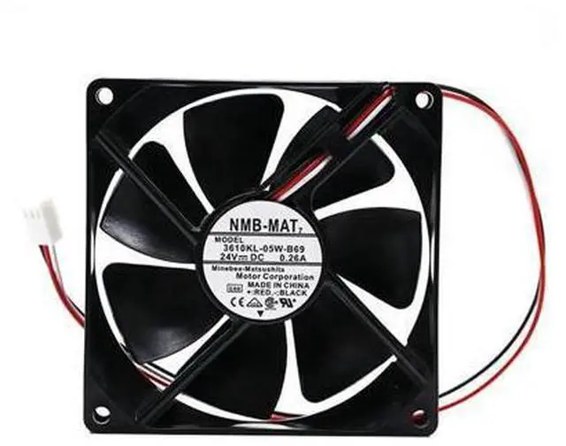 Main image of For NMB New and original 9225 3610KL-05W-B60 24V 0.26A inverter dual ball bearing cooling fan 92*92*25mm