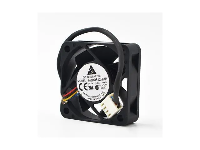 Alt view image 2 of 4 - 1pcs AUB0512HHB W401 DC12V 0.2A 5015 5CM 50x50x15mm 4Pin Server Cooling Fan pwm