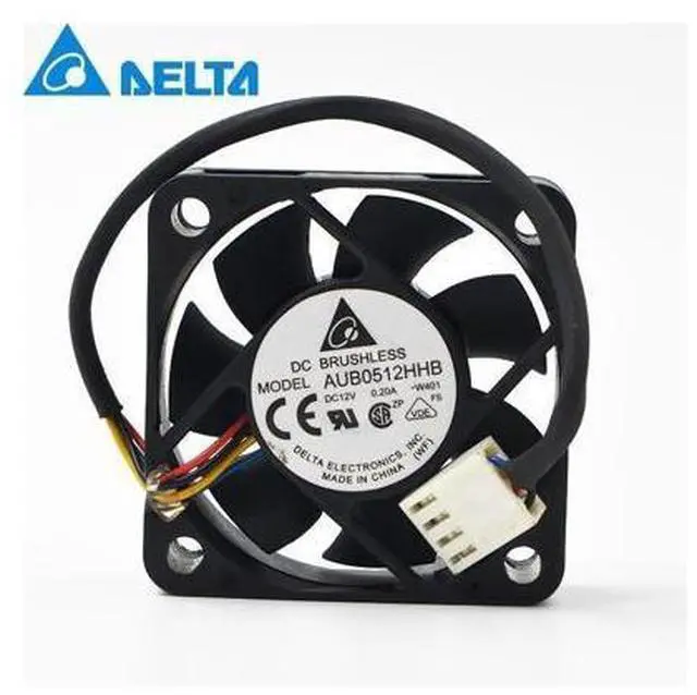 Main image of 1pcs AUB0512HHB W401 DC12V 0.2A 5015 5CM 50x50x15mm 4Pin Server Cooling Fan pwm