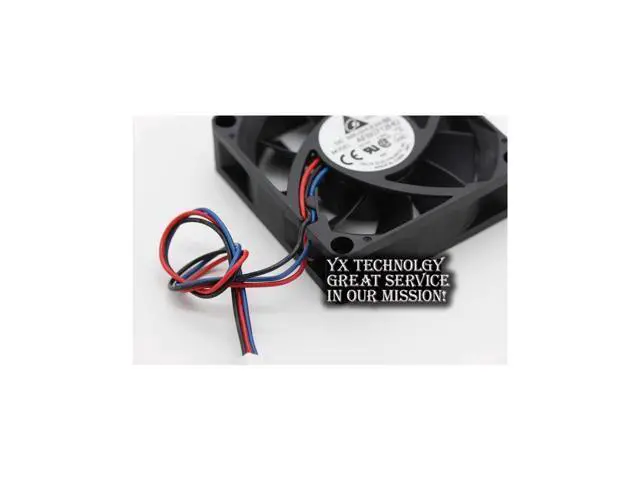Alt view image 3 of 5 - original Delta AFB0712HD 7020 7cm 12V 0.22A 3-wire double-ball bearing cooling fan