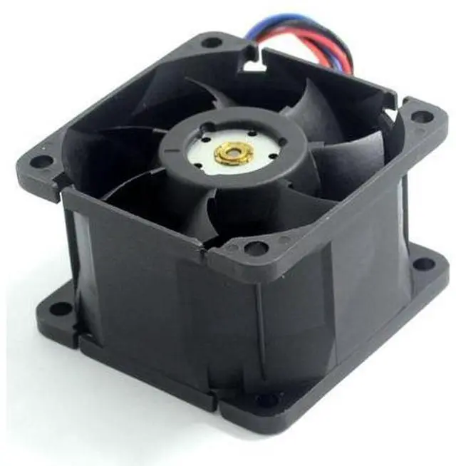 Alt view image 6 of 6 - 1pcs Delta New 6cm double ball FFB0612EHE 6038 3 wire dual ball bearing cooling fan 12V 1.2A for 60*60*38mm