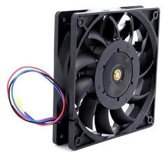 Alt view image 3 of 6 - New FFB1248VH-ROO 48V 0.22A 12CM 12025 dual ball bearing cooling fan for DELTA 120*120*25mm