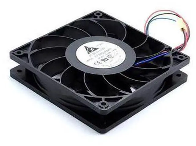 Alt view image 5 of 6 - New FFB1248VH-ROO 48V 0.22A 12CM 12025 dual ball bearing cooling fan for DELTA 120*120*25mm