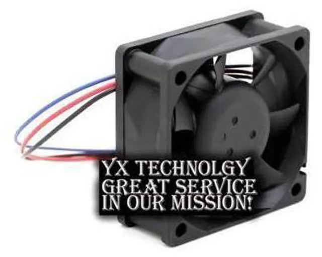 Alt view image 5 of 6 - Delta New AFB0612HH 6025 6CM 0.25A double ball bearing cooling fan for 60*60*25mm