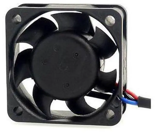 Alt view image 2 of 6 - Delta The new AFB0412HHB 4cm 12V 0.20A three wire speed durable ball bearing cooling fan 40 * 40 * 15mm