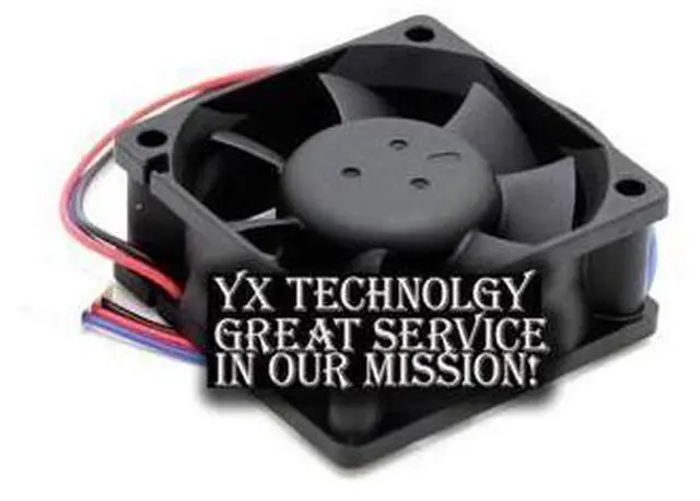 Alt view image 2 of 6 - Delta New AFB0612HH 6025 6CM 0.25A double ball bearing cooling fan for 60*60*25mm
