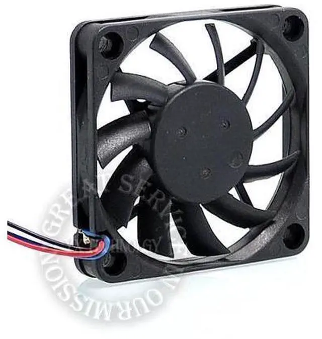 Alt view image 3 of 6 - Delta EFB0612HA 6010 12V 0.18A 6CM 3-wire speed and durability ball bearing cooling fan 60*60*10MM