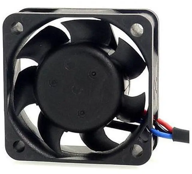 Alt view image 2 of 6 - Delta The AFB0412HHB 4cm 12V 0.20A three wire speed durable ball bearing cooling fan 40 * 40 * 15mm