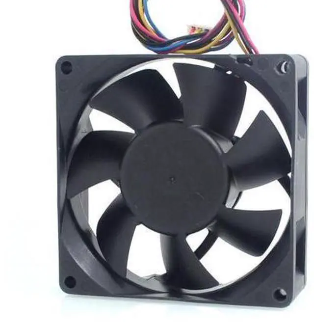 Alt view image 3 of 6 - New DATB0825B2S 8025 80*80*25mm 12V 0.84A PWM speed winds cooling fan violence