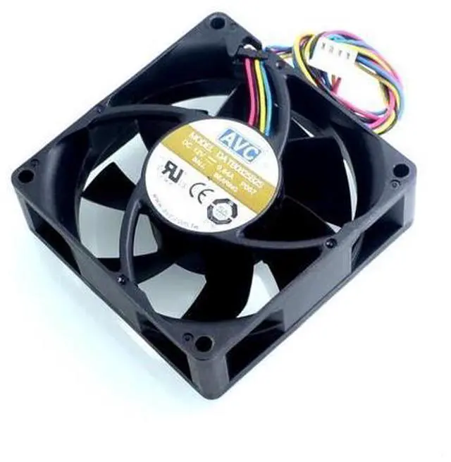 Alt view image 5 of 6 - New DATB0825B2S 8025 80*80*25mm 12V 0.84A PWM speed winds cooling fan violence