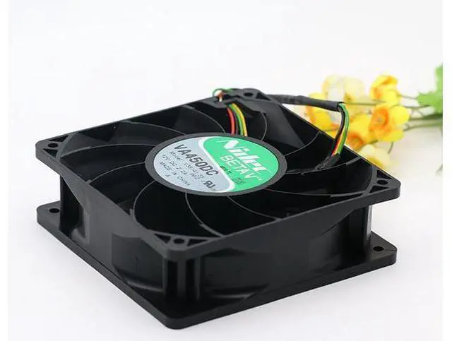 Alt view image 4 of 5 - Ants S7 Nidec 12038 V35141-35 12CM 12V 2.2A Four-Wire PWM cooling Fan