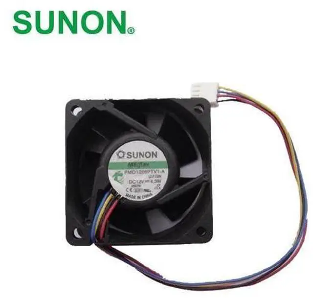 Main image of SUNON cooling fan 6CM 6025 60*60*25MM PMD1206PTV1-A 12V 4. 3W