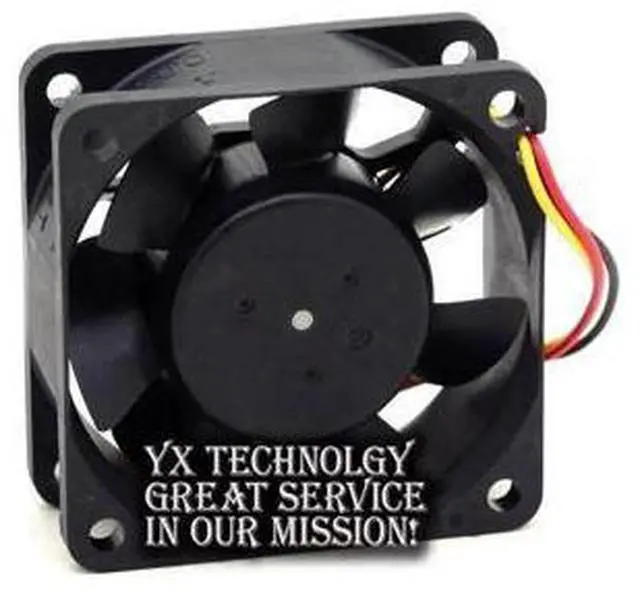 Alt view image 4 of 6 - Nidec New D06T-12P3S2 AJ 6025 0.3A three -line speed ball bearing cooling fan for Nidec 60*60*25mm
