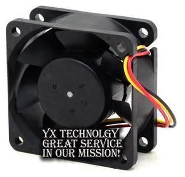 Alt view image 5 of 6 - Nidec New D06T-12P3S2 AJ 6025 0.3A three -line speed ball bearing cooling fan for Nidec 60*60*25mm