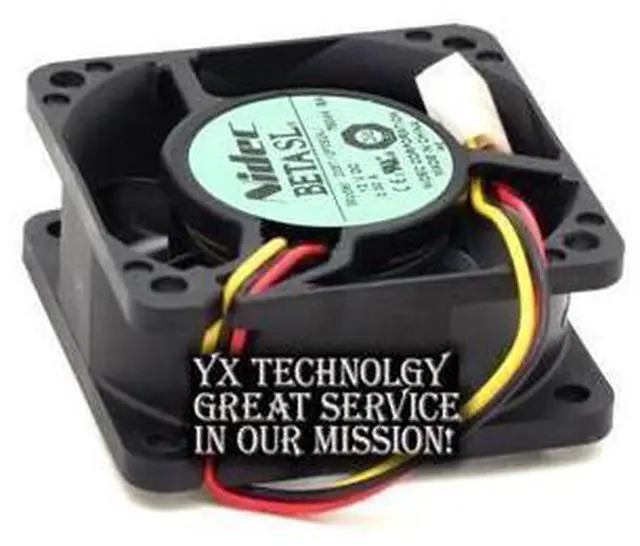 Alt view image 6 of 6 - Nidec New D06T-12P3S2 AJ 6025 0.3A three -line speed ball bearing cooling fan for Nidec 60*60*25mm