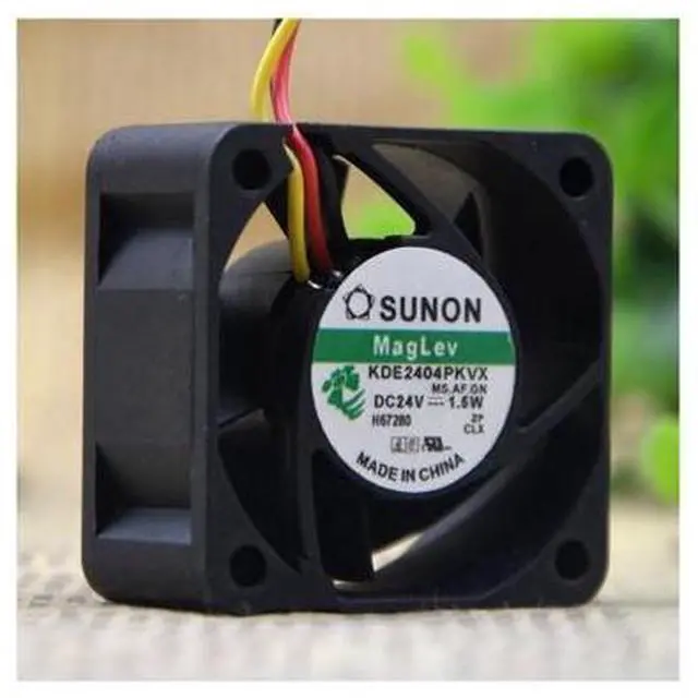 Alt view image 2 of 5 - FOR SUNON KDE2404PKVX 24V 1.5W 4020 4CM 3-wire Magnetic Levitation Cooling Fan