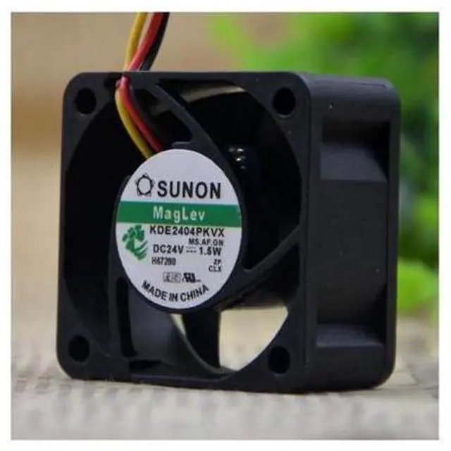 Main image of FOR SUNON KDE2404PKVX 24V 1.5W 4020 4CM 3-wire Magnetic Levitation Cooling Fan
