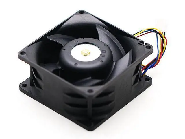 Alt view image 4 of 5 - AVC DBTB0838B2S 8038 12V 2.10A 8CM Four-Wire PWM 4-Pin cpu chassis cabinets Cooling Fan