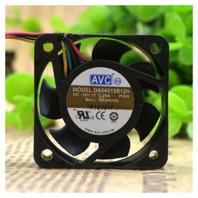 Alt view image 2 of 5 - AVC 4CM 4015 12V 0.26A DA04015B12H 4 lines PWM temperature control cooling fan
