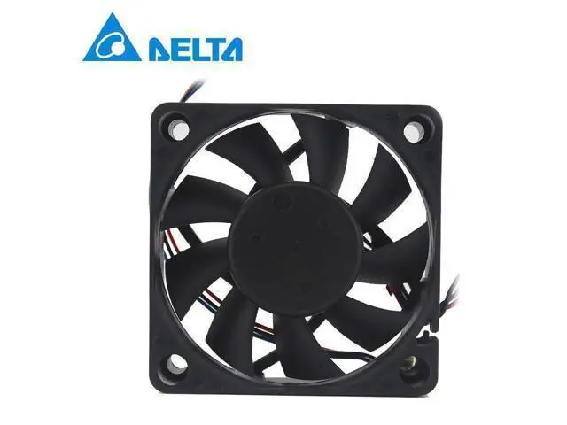 Alt view image 2 of 3 - Delta New and Original AFB0612MC 6015 12V 0.17A dual three-ball speed CPU cooling fan for