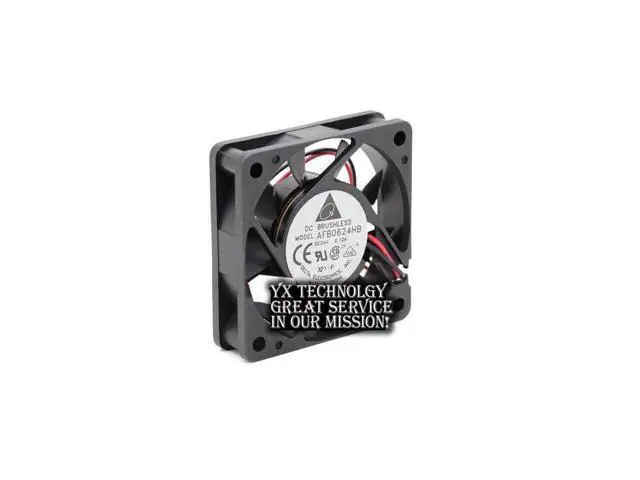 Alt view image 2 of 6 - Delta New and Original AFB0624HB 6015 24V 0.12A industrial inverter cooling fan for 60*60*15mm