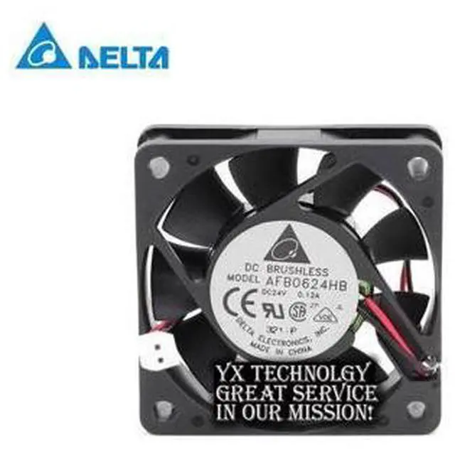 Main image of Delta New and Original AFB0624HB 6015 24V 0.12A industrial inverter cooling fan for 60*60*15mm