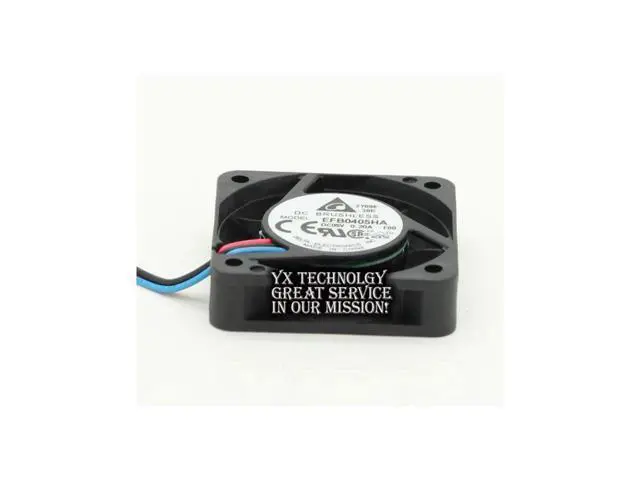 Alt view image 5 of 6 - New original EFB0405HA 4010 4cm 5V 0.20A three wire speed cooling fan for Delta 40*40*10mm