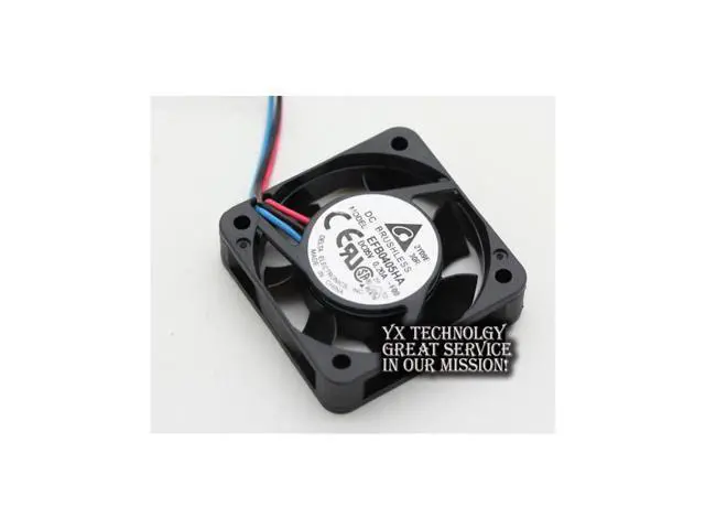 Alt view image 6 of 6 - New original EFB0405HA 4010 4cm 5V 0.20A three wire speed cooling fan for Delta 40*40*10mm