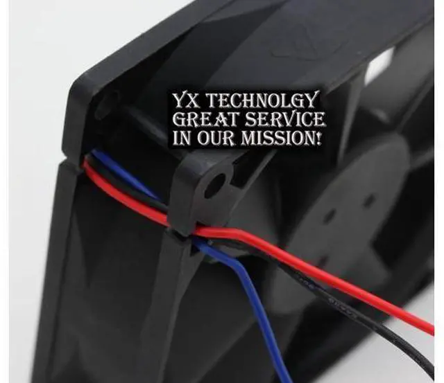 Alt view image 4 of 6 - 90*90*25mm AFB0948H-ROO 48V 0.09A 9025 9cm ball bearing cooling fan delta