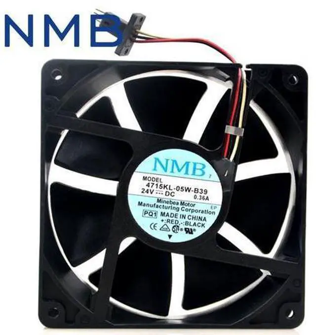 Main image of 1pcs Fanuc system cooling fan DC24V 0.36A 4715KL-05W-B39 12038 120*120*38mm