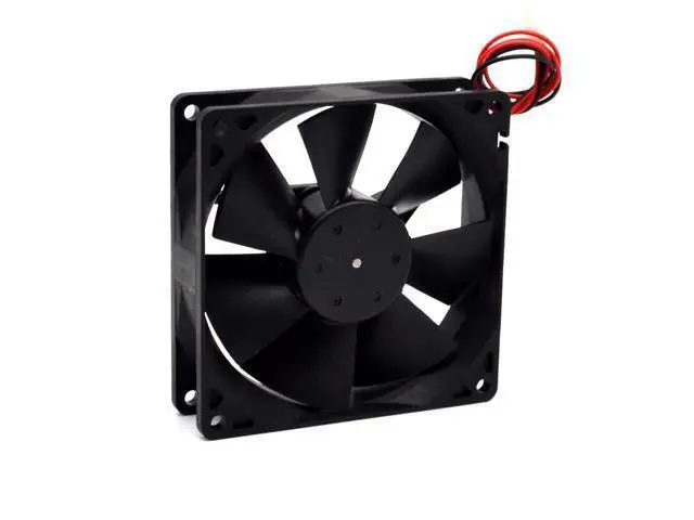 Alt view image 3 of 6 - 1pcs 90*90*25mm 2-wire TA350DC M34261-16 9025 24V 0.28A double ball inverter welding machine cooling fan