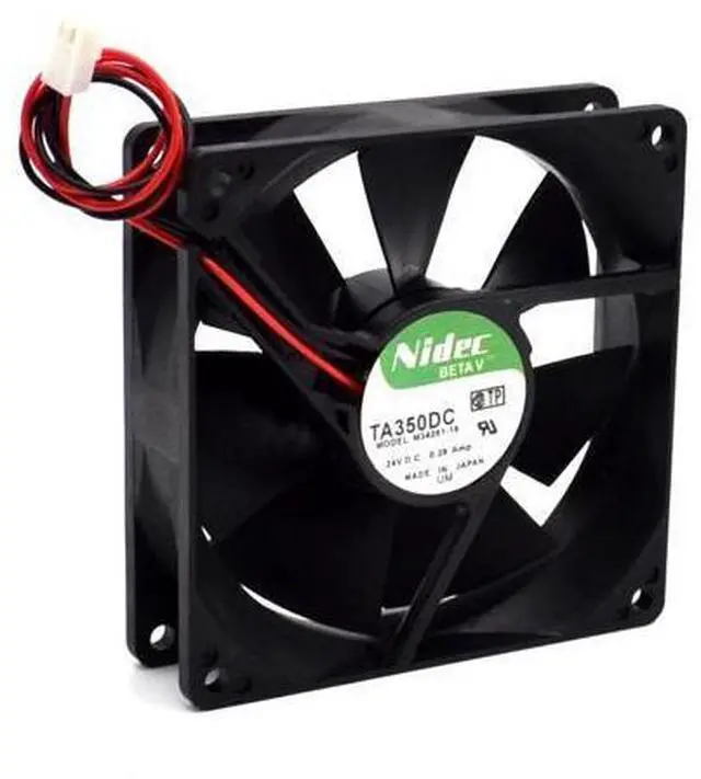 Main image of 1pcs 90*90*25mm 2-wire TA350DC M34261-16 9025 24V 0.28A double ball inverter welding machine cooling fan