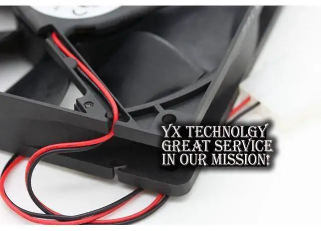 Alt view image 3 of 6 - Delta 12CM 12025 WFB1212M 0.33A silent cooling fan dual ball wind capacity 120*120*25mm