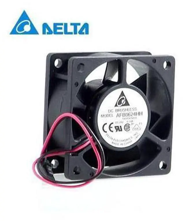 Main image of original axial fan AFB0624HH 24V 0.14A computer peripheral equipment with cooling 60*60*25mm