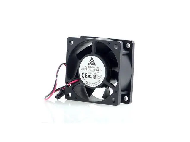 Alt view image 2 of 5 - original axial fan AFB0624HH 24V 0.14A computer peripheral equipment with cooling 60*60*25mm