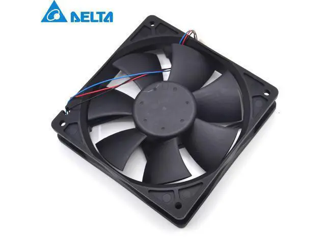 Alt view image 6 of 6 - Delta AFB1212H 12025 12cm 12V 0.35A three line winds chassis cooling fan 120*120*25mm