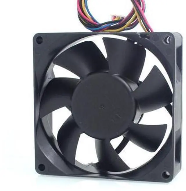 Alt view image 3 of 6 - DATB0825B2S 8025 80*80*25mm 12V 0.84A PWM speed winds cooling fan violence