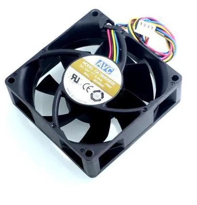 Alt view image 5 of 6 - DATB0825B2S 8025 80*80*25mm 12V 0.84A PWM speed winds cooling fan violence