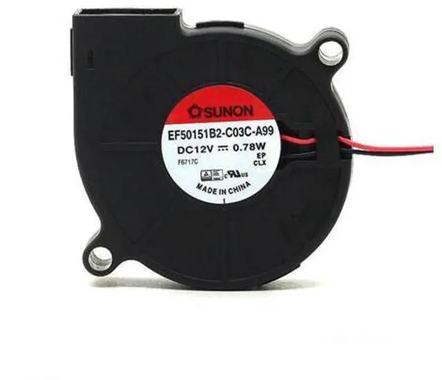 Main image of 1pcs EF50151B2-C03C-A99 12V 0.78W 5015 5cm 50*50*15mm Turbine Cooling Fan