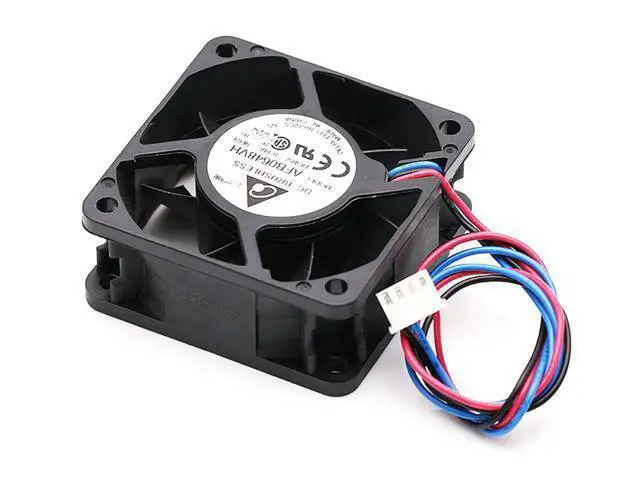 Alt view image 4 of 6 - 1pcs AFB0648VH 48V 0.14A 3-wire case axial cooling fan 6025 60* 60*25MM