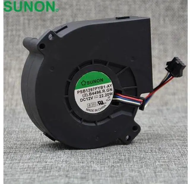 Main image of 1pcs PSB1297PYB1-AY DC 12V 22.2W 9733 97*97*33mm 4 Wires Computer Blower Cooling Axial Fan