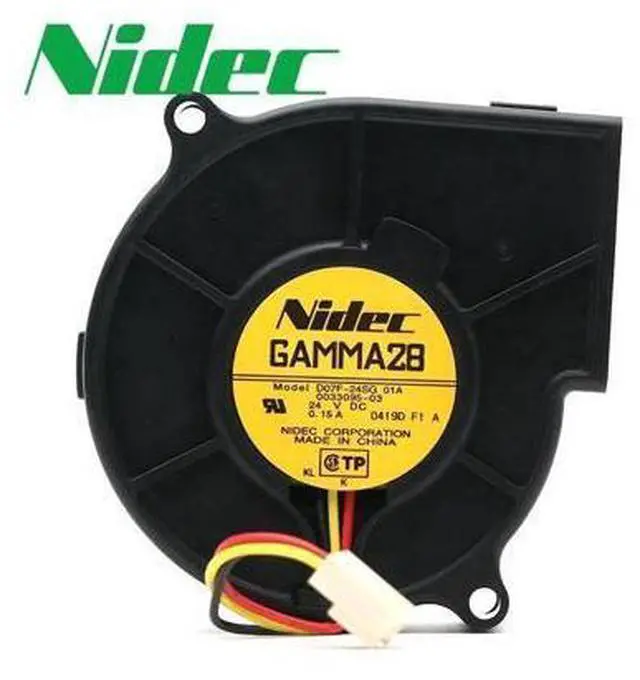 Main image of 1pcs D07F-24SG 01A 7530 24V 0.15A 7CM frequency converter turbo blower cooling fan