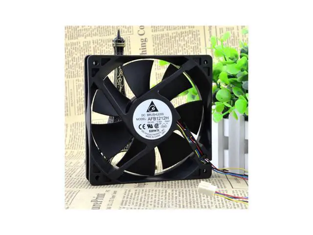 Alt view image 2 of 4 - For Delta AFB1212H 12V 0.35A 12CM 12025 chassis power supply cooling fan
