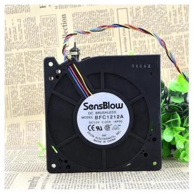 Alt view image 5 of 5 - For Delta BFC1212A 12032 12V 2.00A 12cm four lines large air volume turbo blower cooling fan