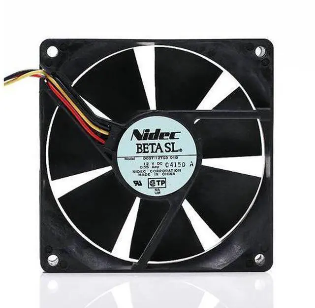 Main image of Nidec D09T-12TS3 01B 9225 12V 0.55 a 9cm Double Ball server Cooling Fan