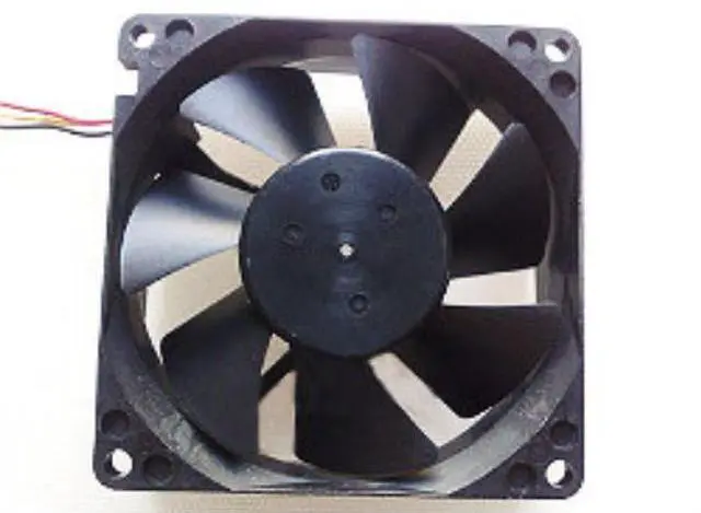 Alt view image 2 of 2 - 1pcs D08A-12PU 8025 80mm 12V 0.18A 8CM 3 -wire axial cooling fan