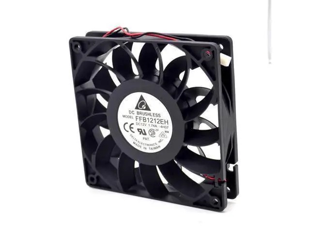 Alt view image 2 of 6 - 1pcs New FFB1212EH 12V 1.74A 12CM 12025 dual ball bearing cooling fan violence for 120*120*25mm
