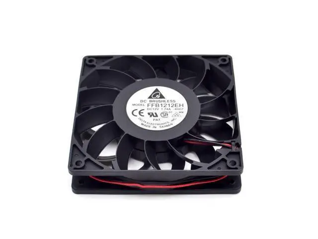 Alt view image 6 of 6 - 1pcs New FFB1212EH 12V 1.74A 12CM 12025 dual ball bearing cooling fan violence for 120*120*25mm